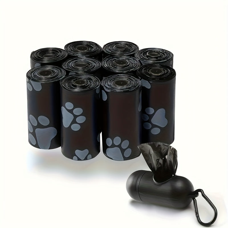 450pcs Dog Poop Bags with Dispenser – 30 Rolls Thickened Leak-Proof Pet Waste Bags, Portable Holder for Outdoor Walks, Travel & Hiking