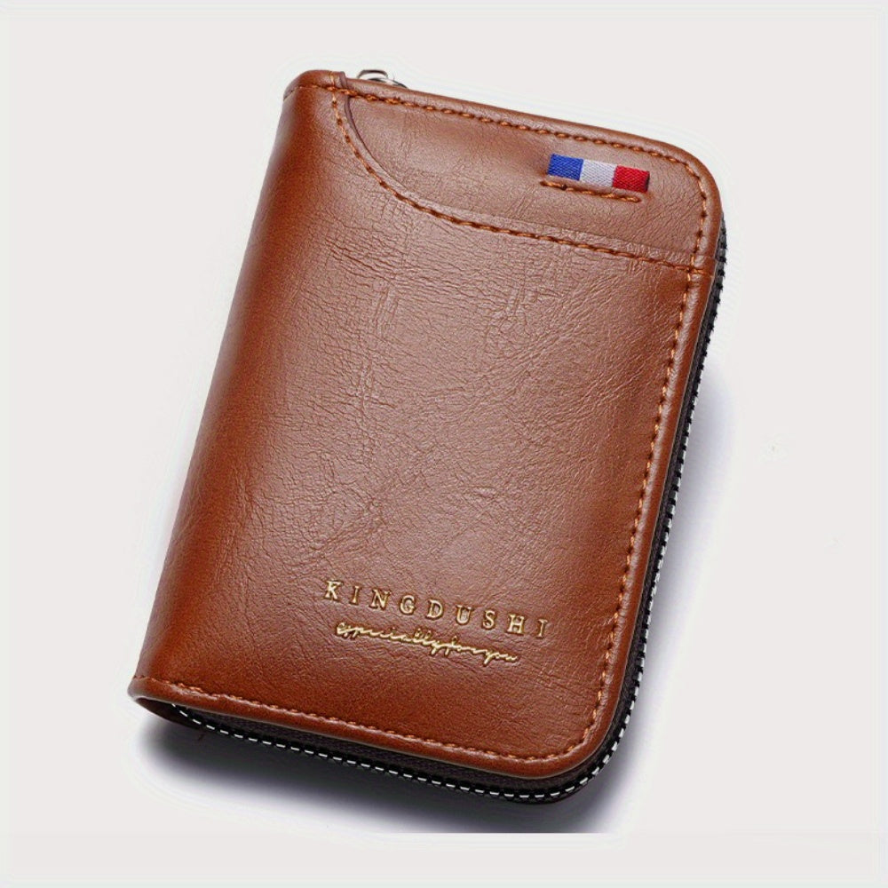 High-End Men’s Wallet & Automatic Buckle Belt Set – Premium PU Leather Gift Box for Dad, Husband & Gentlemen