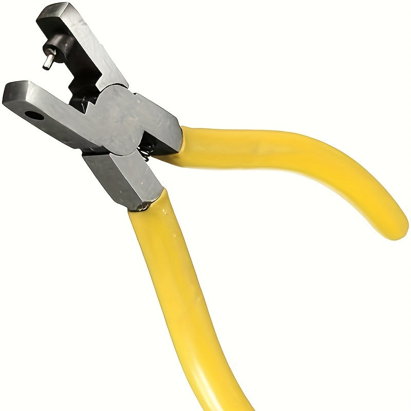 Carbon Steel Watch Band Hole Punch Pliers – 2.0mm Hand Strap Punching Tool for Leather Bands & Belts, No-Assembly Puncher, Gift-Ready