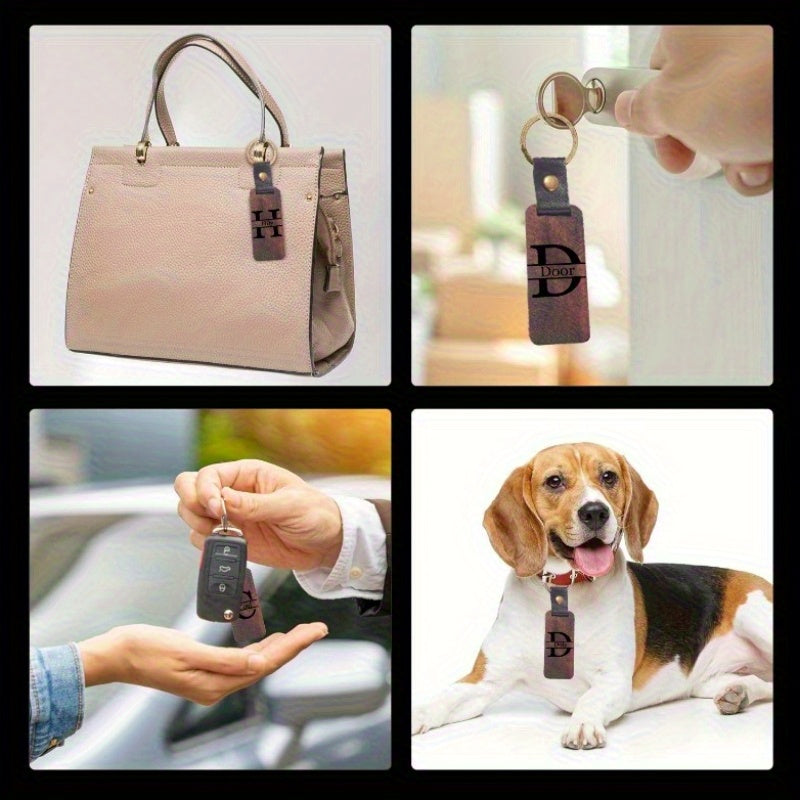 3pcs Custom Men’s Wallet, Belt & Keychain Gift Set – Personalized Name/Letter PU Leather Set for Father’s Day, Weddings, Birthdays & Graduation – Unique Gift for Son, Boyfriend, Friend & Classmate