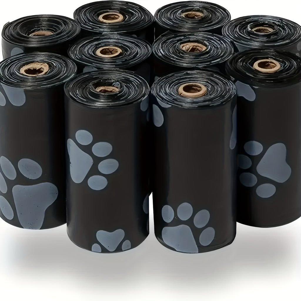 450pcs Dog Poop Bags with Dispenser – 30 Rolls Thickened Leak-Proof Pet Waste Bags, Portable Holder for Outdoor Walks, Travel & Hiking