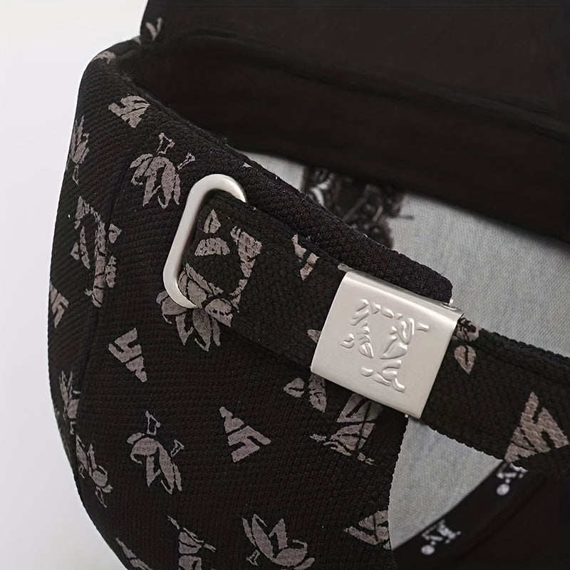 Unisex Luxury 3D “V” Embroidered Dome Cap – Lightweight All-Season Curved Brim Hat, Elegant Gift for Christmas & Valentine’s Day