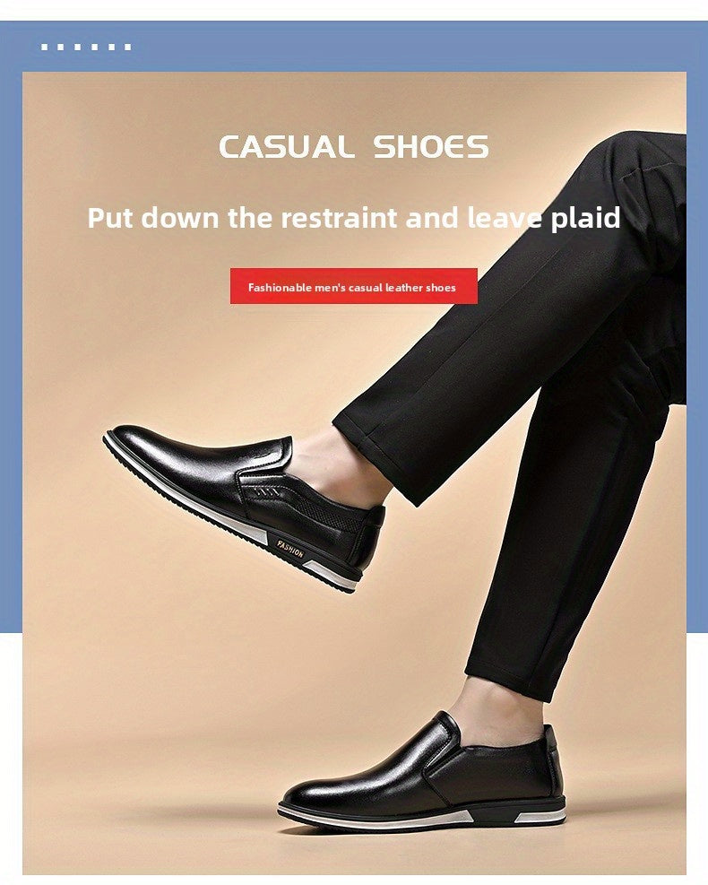 Unisex Men’s British Style White Sneakers – Lace-Up Mid-Top Casual & Dress Shoes with Cushioned PU/EVA Sole, Lightweight All-Season Formal & Everyday Footwear