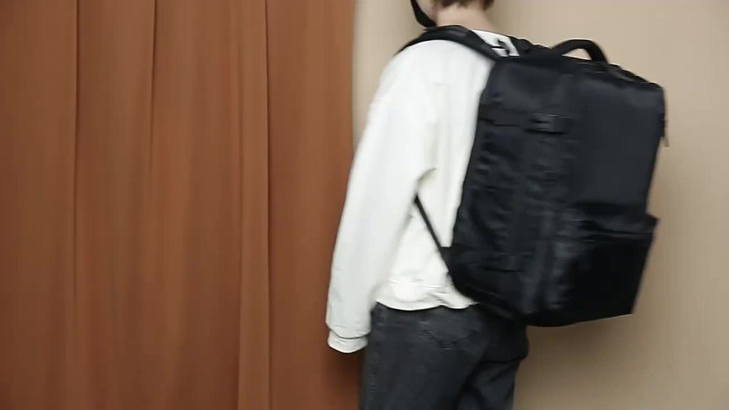 MSBAG Large Travel Backpack with USB Port & Laptop Compartment – TSA-Approved Carry-On, Shoe Pocket, Heavy-Duty Black Hiking & Business Weekender Bag