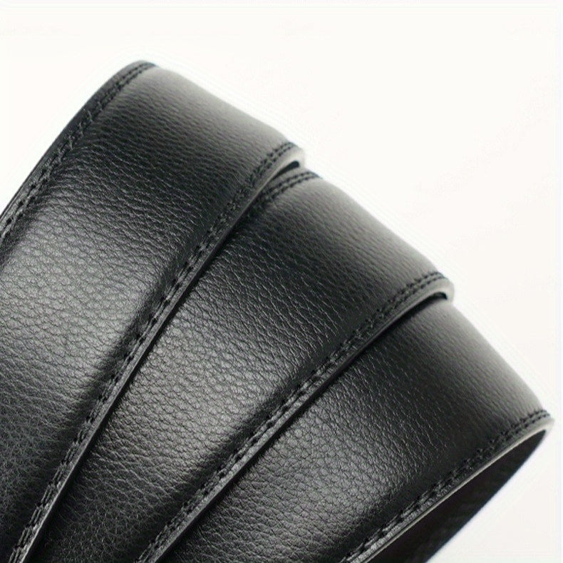 High-End Men’s Wallet & Automatic Buckle Belt Set – Premium PU Leather Gift Box for Dad, Husband & Gentlemen