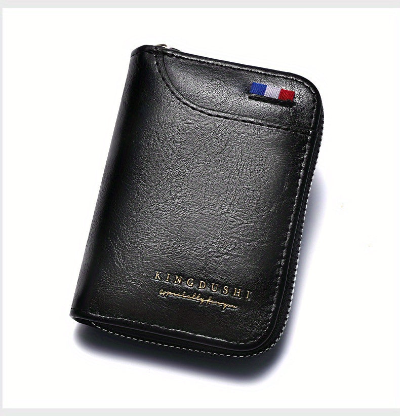 High-End Men’s Wallet & Automatic Buckle Belt Set – Premium PU Leather Gift Box for Dad, Husband & Gentlemen