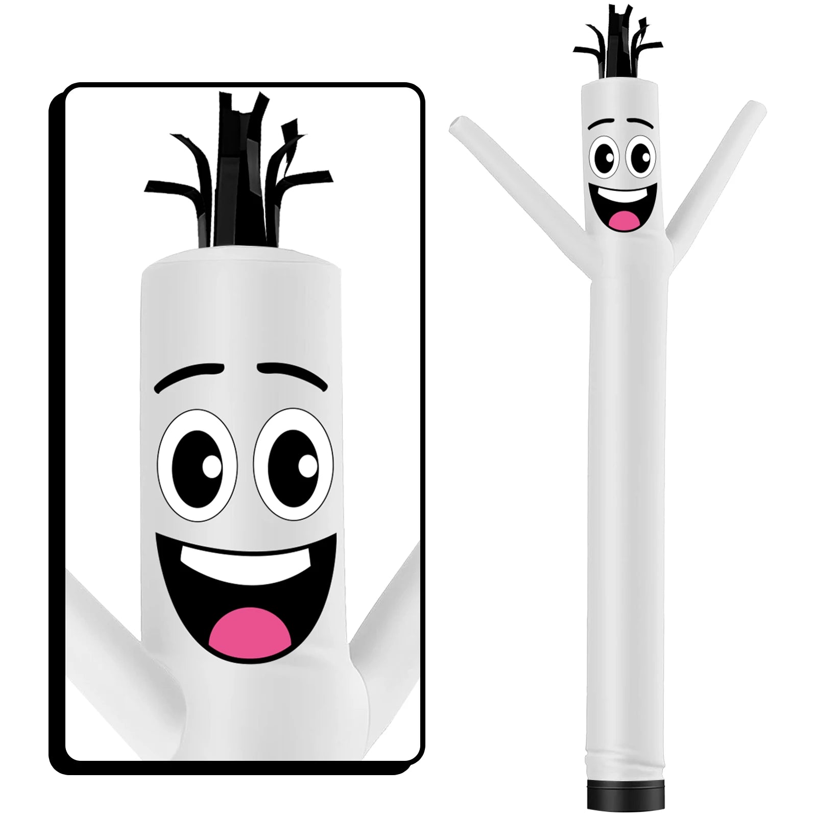 Inflatable Tube Man Wacky Wave Dancer for Outdoor Advertising Promotion Air Dancer - Orange (Blower Not Included)