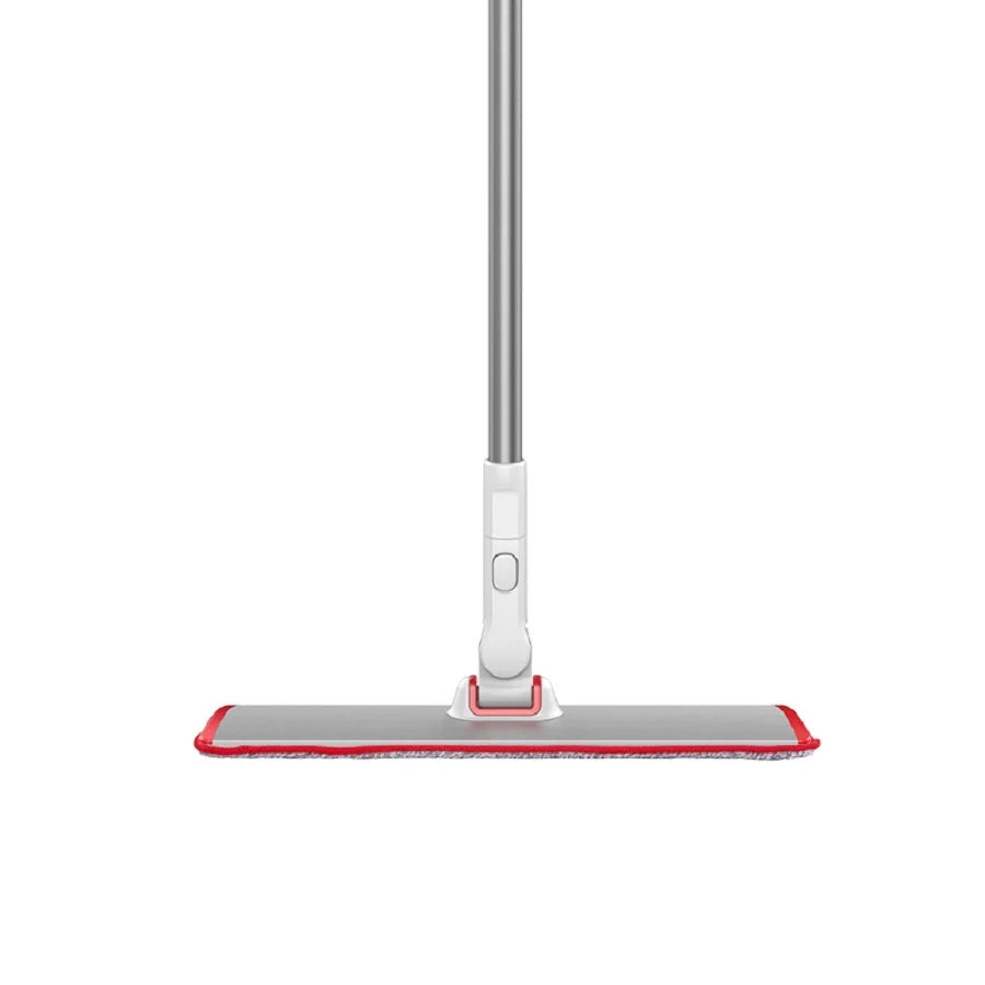 Flat Mop Microfiber Pad Aluminum Plate Telescopic Handle Floor Cleaning Lightweight