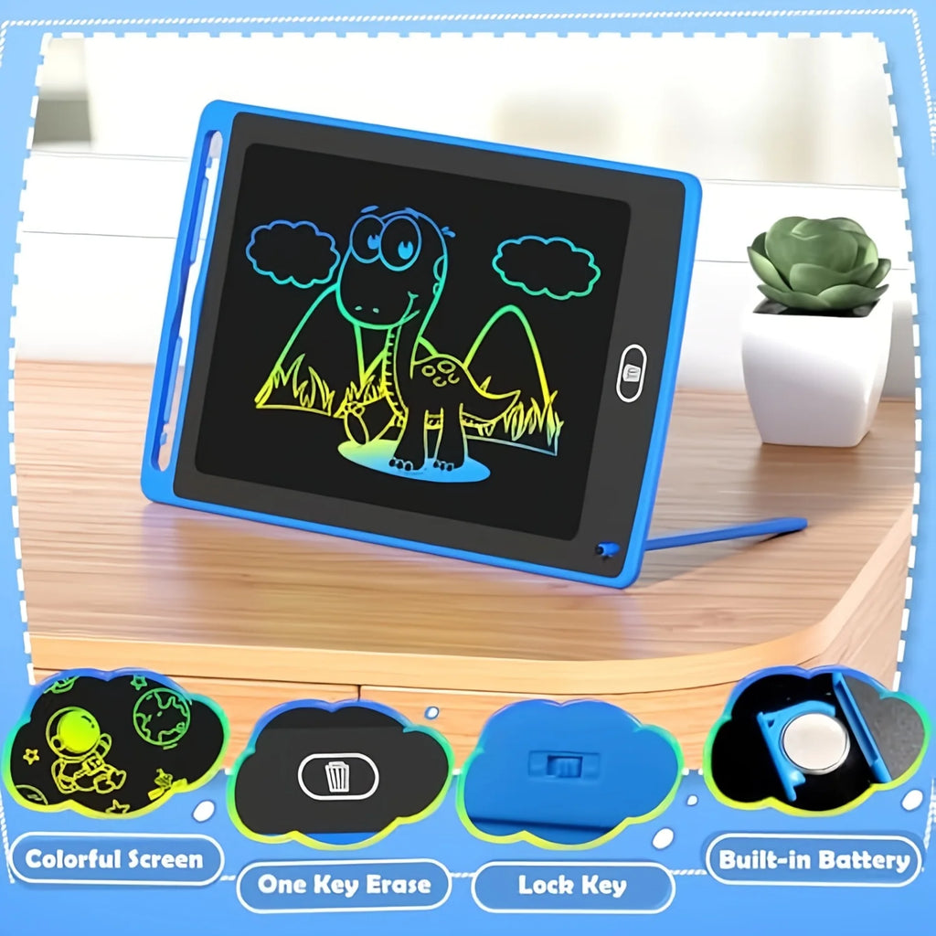 30 Pieces of 8.5-Inch LCD Writing Tablet for Kids Colorful LCD Electronic Digital Pad with Waterproof and Erasable Surface