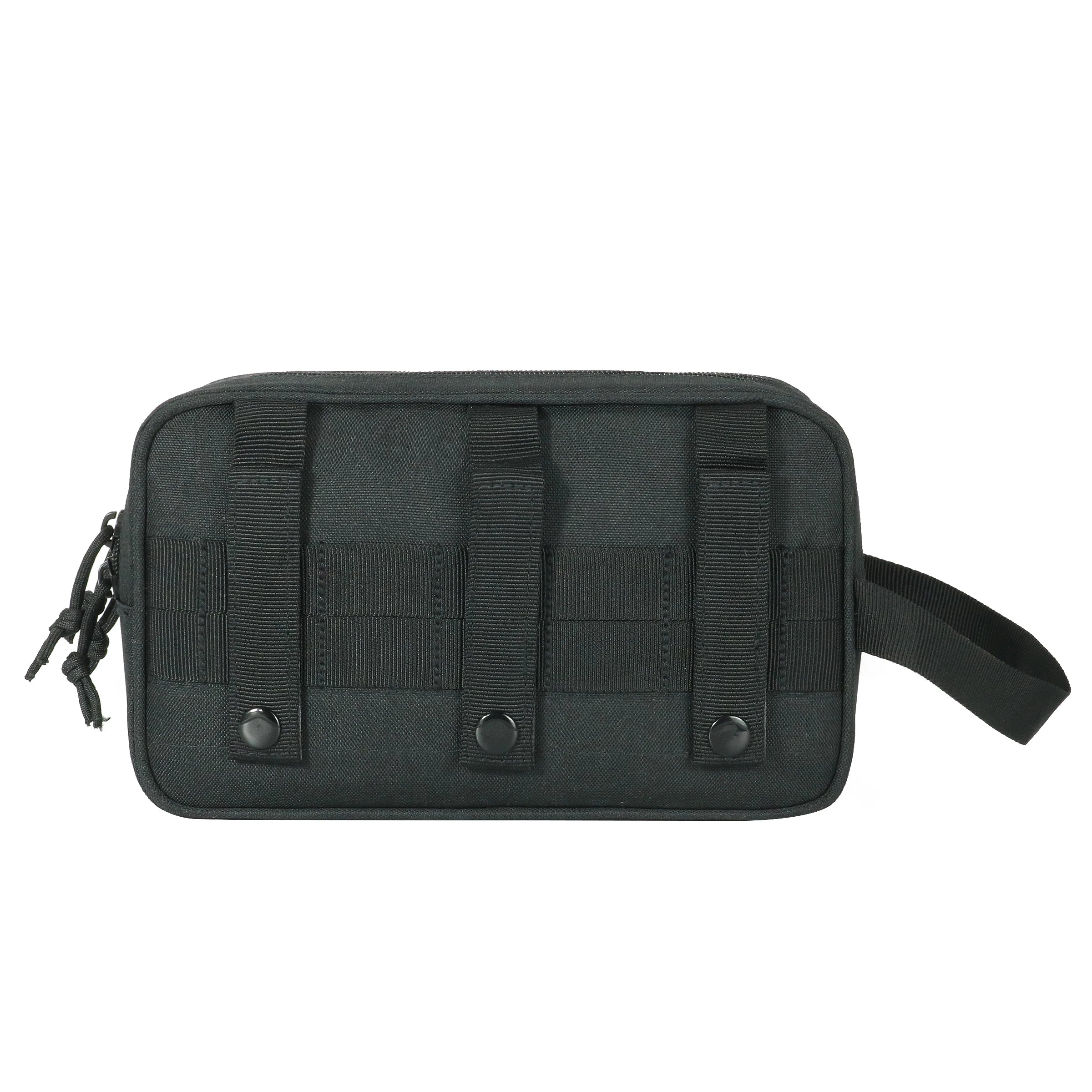 Tactical Molle Admin Pouch for Vest Hunting Chest Waist Pack Utility Dual Zippers Tool Pouch EDC Organizer