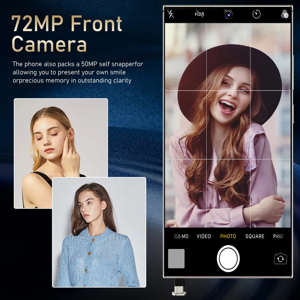 US in Stock S24 Ultra Cross-Border Smartphone Pro Max 5G with Integrated 6.8 Inch Large Screen Built-in Pen Machine (8+256)