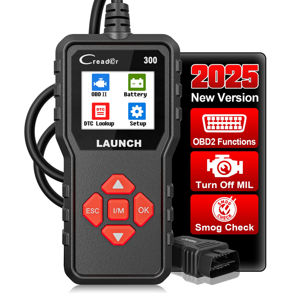 LAUNCH X431 CR300 OBD2 Scanner Engine Fault Automotive OBDII OBD Code Reader Diagnostic Scan Tool Free Update