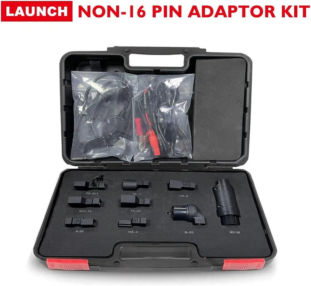X431 OBD1 Kit Connectors for Old Cars Launch Non-16 PIN Cable Work with CRP919X BT