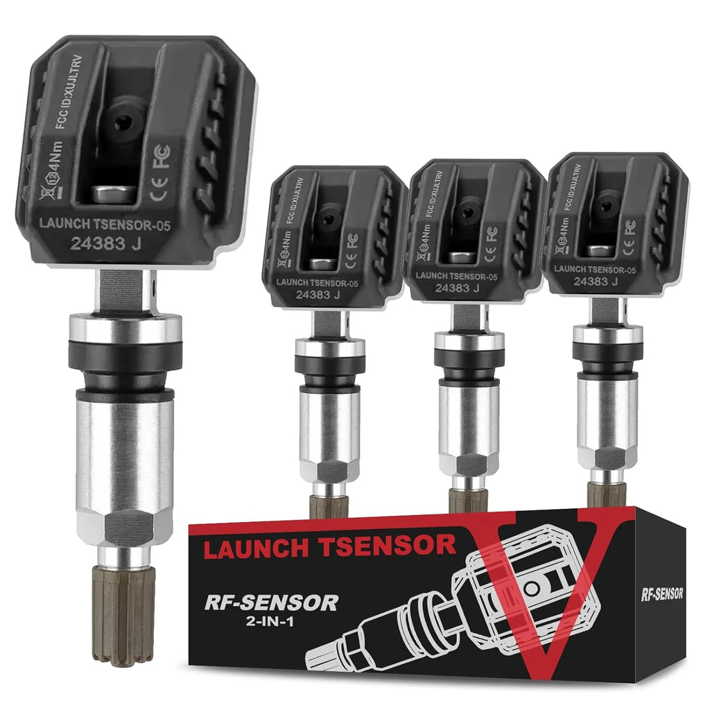 USA EU Warehouse LAUNCH LTR-V Programmed Tire Pressure Monitoring System RF Dual Frequency (315MHZ+433MHZ) TPMS Sensor