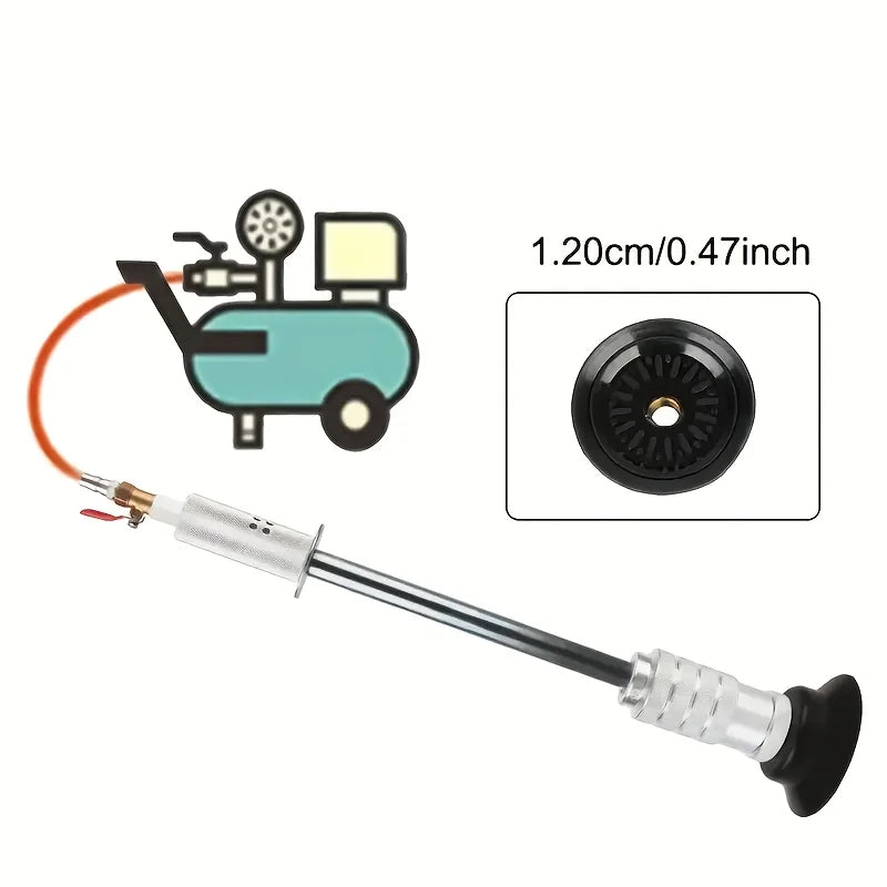 1pc Air Pneumatic Car Dent Puller Suction Auto Body Repair Tool Sheet Metal Drawing Hammer