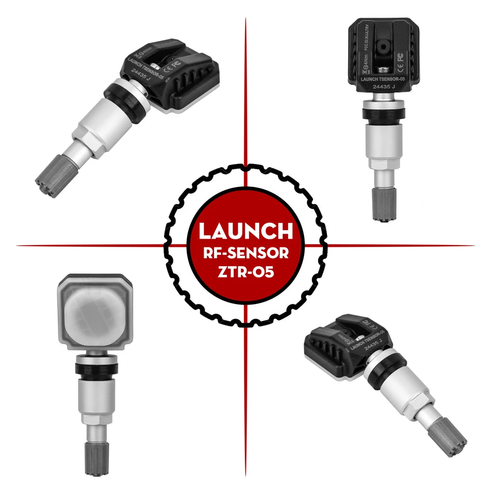 USA EU Warehouse LAUNCH LTR-V Programmed Tire Pressure Monitoring System RF Dual Frequency (315MHZ+433MHZ) TPMS Sensor
