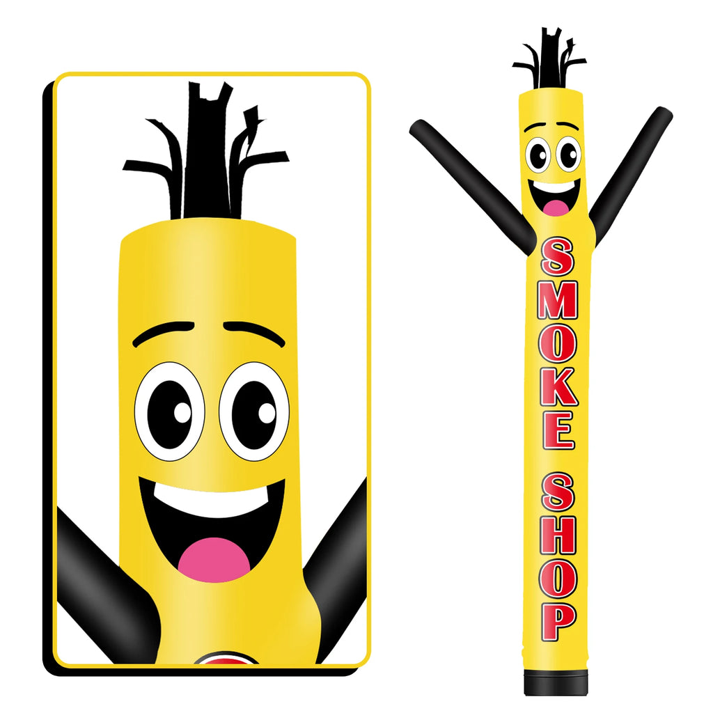 Smoke Shop Theme Inflatable Weird Wave Dancer Tube Man Outdoor Advertising Promotion Air Dancer (Blower Not Included)