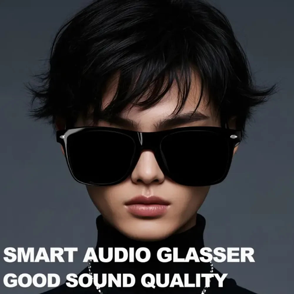 SENBONO E13 Smart AI Translation Glasses Bluetooth Wireless Call Music Outdoor AI Smart Glasses Smart Sports Sunglasses