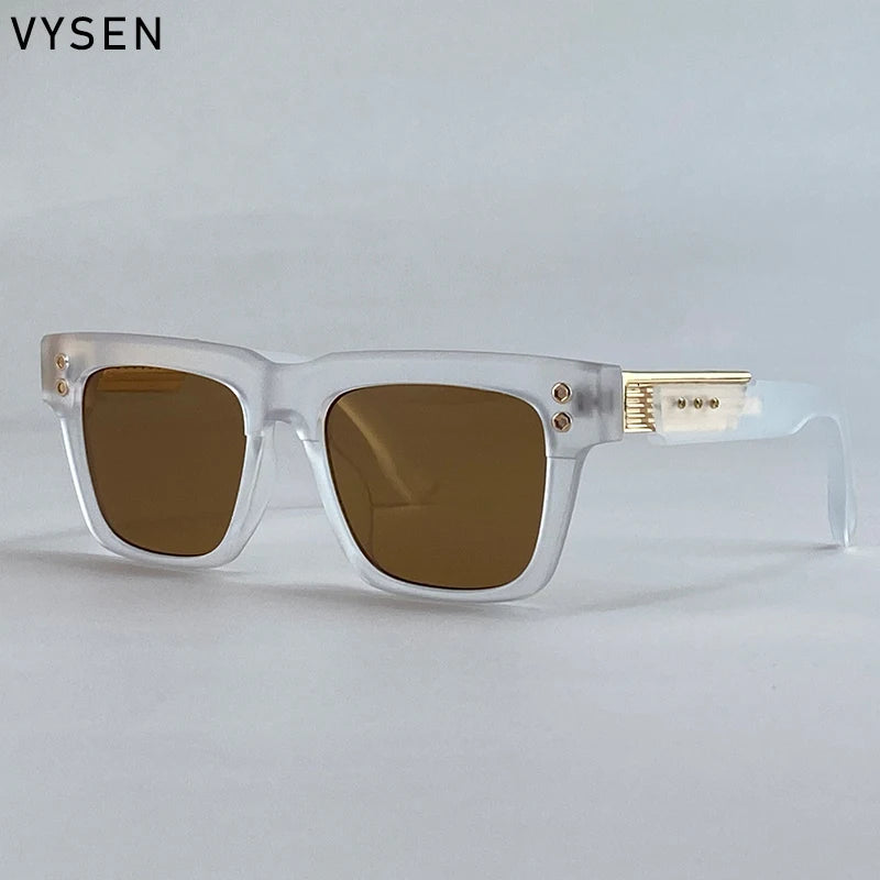 Oversized Classic Square Sunglasses Men 2025 Luxury Brand Design Vintage Trendy Rero Sun Glasses For Male Driving Eyewear UV400