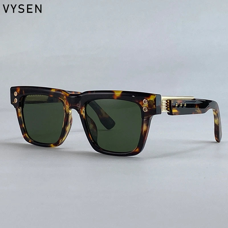 Oversized Classic Square Sunglasses Men 2025 Luxury Brand Design Vintage Trendy Rero Sun Glasses For Male Driving Eyewear UV400