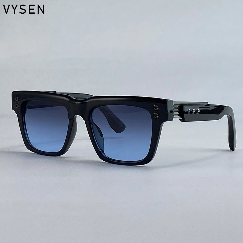 Oversized Classic Square Sunglasses Men 2025 Luxury Brand Design Vintage Trendy Rero Sun Glasses For Male Driving Eyewear UV400