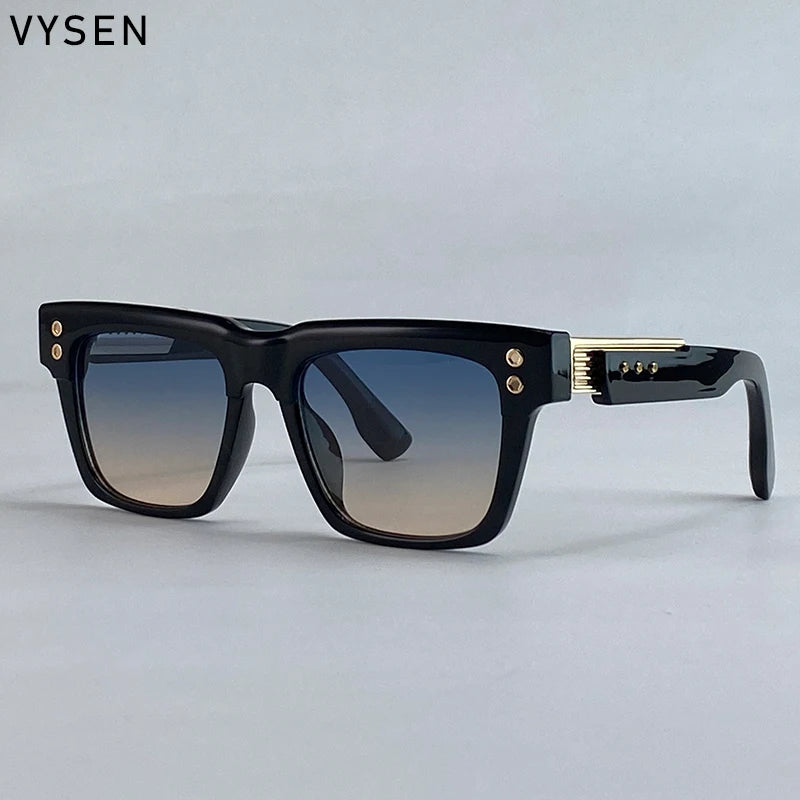 Oversized Classic Square Sunglasses Men 2025 Luxury Brand Design Vintage Trendy Rero Sun Glasses For Male Driving Eyewear UV400