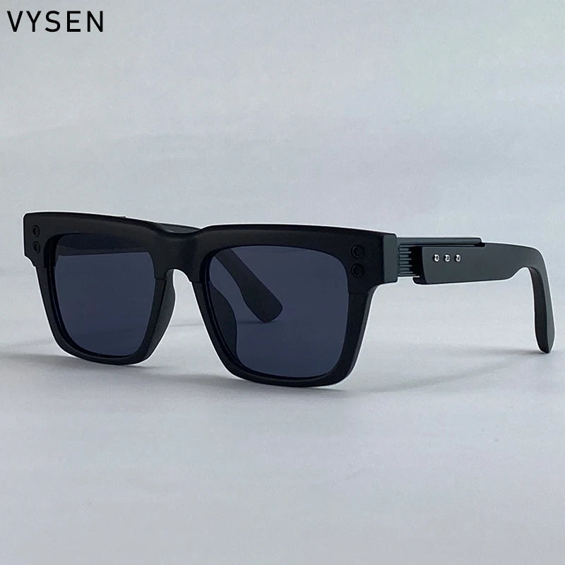 Oversized Classic Square Sunglasses Men 2025 Luxury Brand Design Vintage Trendy Rero Sun Glasses For Male Driving Eyewear UV400