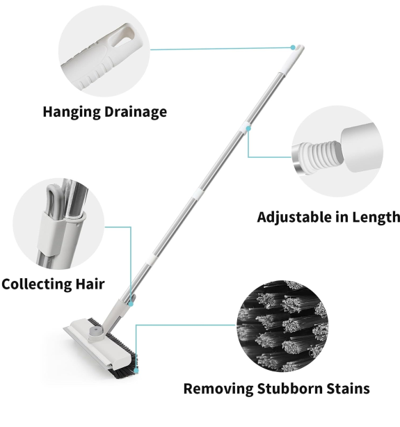 Home Cleaning Brushes-Multi-Functional Detachable Kitchen Bathroom Tools