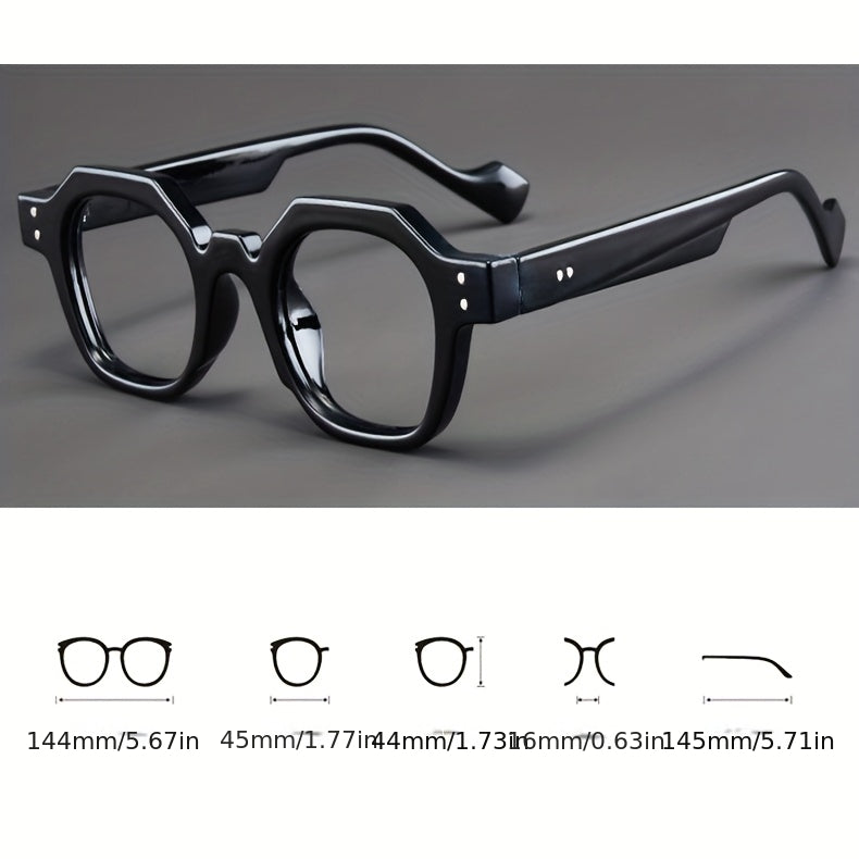 3pcs Unisex Reading Glasses Set – Elegant Round & Round-Square Presbyopia Frames, Light Luxury Elderly Reading Glasses for Women & Men