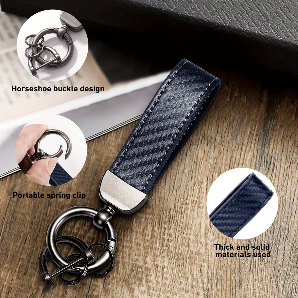 Men’s 4pcs Genuine Leather Belt Gift Set with Wallet & Keychain – Durable Microfiber & Cowhide Belt Combo in Gift Box – Best Father’s Day, Valentine’s & Christmas Present