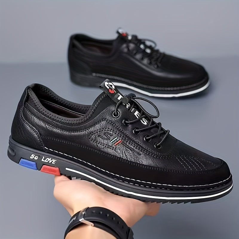 Men’s Slip-Resistant Running Shoes – zhenyuezu Grey/Black Low-Top Sneakers with PU Upper, PVC Sole & EVA Cushioning for Gym, Jogging, Hiking & Daily Streetwear