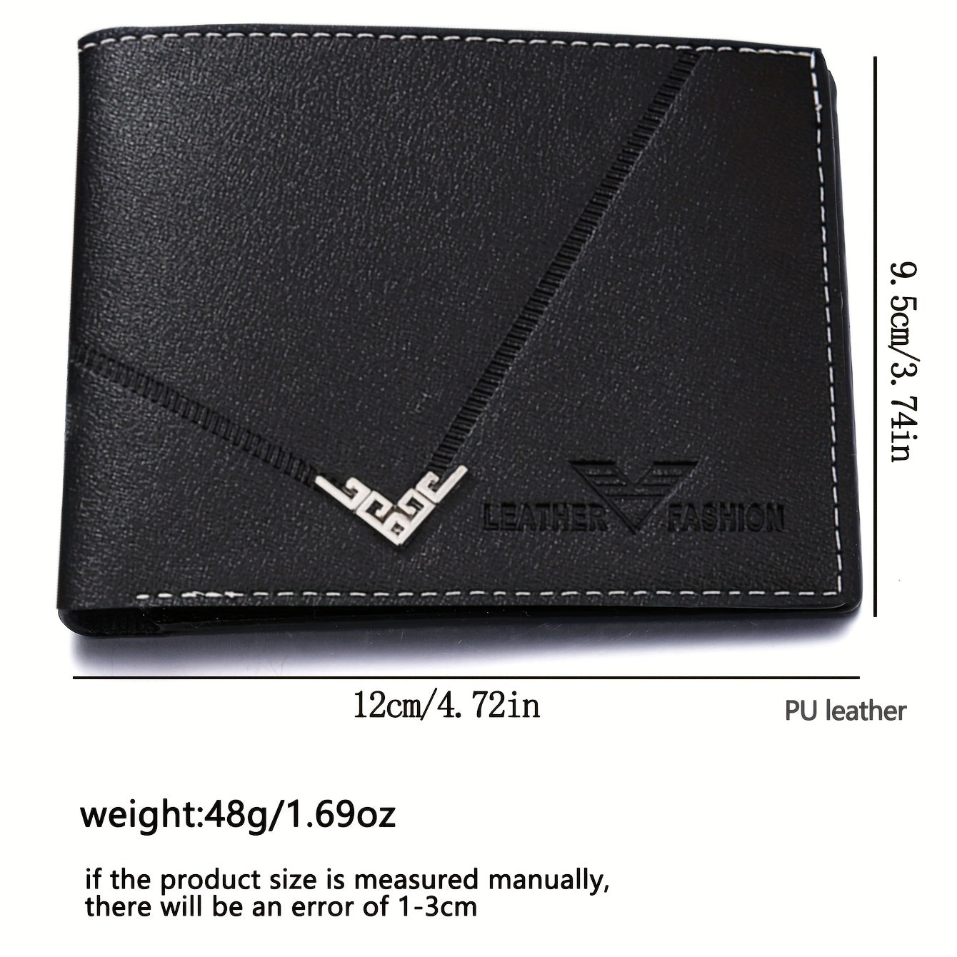 3-Piece Men’s Wallet, Belt & Keychain Set – Black PU Leather Casual Fashion Gift for Valentine’s Day, Anniversary & Daily Wear