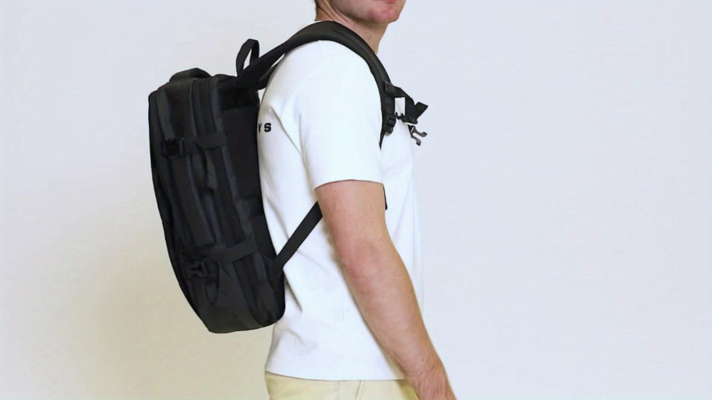 WEIXIER Unisex Large Capacity Travel Backpack – PU Leather Dual-Shoulder Bag with Horizontal Handle, Expandable Compartment & Independent Laptop Sleeve for Work, School & Weekend Trips