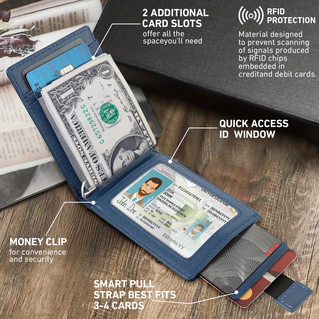 Men’s 4pcs Genuine Leather Belt Gift Set with Wallet & Keychain – Durable Microfiber & Cowhide Belt Combo in Gift Box – Best Father’s Day, Valentine’s & Christmas Present